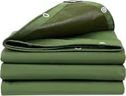 Small Multipurpose Cover, Heavy Duty Canvas Outdoor Multipurpose Tarp Tent Boat Truck Cover, Ground Sheets, Pool Cover, Camping, Tarp Cover Sheet(1.5x2m)