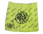 Frogg Toggs Cooling Sports Towel Chilly Pad Togg 33" x 13" Yellow