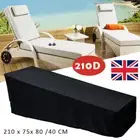 Waterproof Sunbed/Sun Lounger Outdoor Garden Furniture Cover Patio Rattan Bed