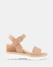 Shelly Shen Mozelle/Taupe Womens Wedges 09