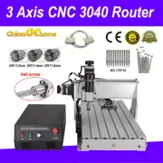3 Axis CNC 3040 Router 500W Cutting Engraving Machine Engraver&USB CNC Cable