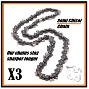 Chainsaw Chain Suit Echo CS-420-ES 40.2cc 38cm (16 Inch) Petrol (3 x Chains)