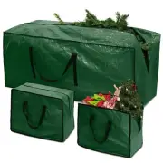 RICHIE Christmas Tree Storage Bag 7.5 ft (3pc Set), Fits Up to 7 Foot Artific...