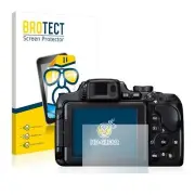 Nikon Coolpix B700 , 2 x BROTECT® HD-Clear Screen Protector hard-coated
