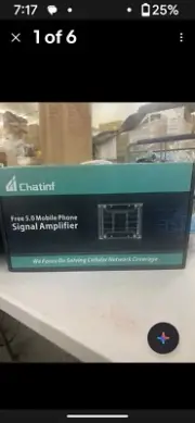 Chatinf - Free 5.0 Mobile Phone Signal Amplifier (Brand New)