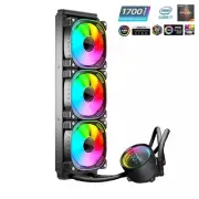 ICEMOON 360 Infinity Lens Digital Display All-in-One ARGB Liquid CPU Cooler