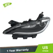 For 2015-2017 Chrysler 200 Chrome Trim W/LED DRL Halogen LH Headlight Driver (for: Chrysler)