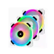 Corsair Ll120 Rgb White Triple Fan Kit With Lighting Node Pro