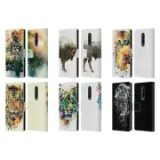 OFFICIAL RIZA PEKER ANIMALS 2 LEATHER BOOK CASE FOR BLACKBERRY ONEPLUS