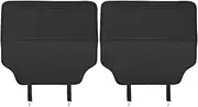 Multifunctional Kick Mats - 2 Pieces Waterproof Car Seats Cover, Kick Mats Back Seat | Leather Kids Feet Cars Seatback Protector, Comfortable Anti-Kicks Automobile Accessory for Cat, Dog, Pet, Kid