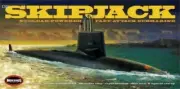 Moebius Models 1/72 USS Skipjack Nuclear-Powered Fast-Attack Submarine #1400~NEW