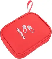Portable Small First Aid Bag for Travel Emergency Pouch Lightweight Oxford Medicine Storage for Hiking Outdoor Activities Car and Home Use