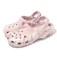 在飛比找momo購物網優惠-【Crocs】洞洞鞋 Classic Marbled Clo