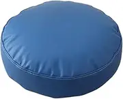 Creative Floor Pillow for Tatami Use 40cm Diameter Cushion for Indoor and Outdoor, Blue, as described
