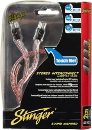 0.90M RCA Stinger 4000 Series Twisted Pair Audiophile Grade Interconnect SI423