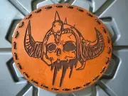 Dark Worx Industries "Warrior" Patch Leather Stitched