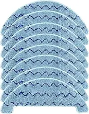 Compatible with ZACO A10 Robot Vacuum Cleaner Replacement Spare Parts Accessories Kit Main Brush Side Brush Mop Cloths Rag (Color : 8 Mops)