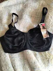 Berlei Sweatergirl Underwire Bra 10DD Black