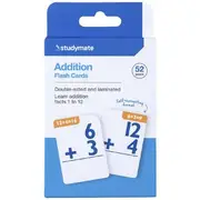 Studymate Addition Flash Cards 52 Pack
