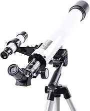 50mm Compact Astronomical Telescope for Beginners Children's Refractor Kids'Monocular Outdoor Educational ng Scope Spygl