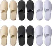 2-6Pairs Spa Slippers, Non Slip Disposable Slippers For Guest, Washable Reusable, Which Can Be Used As Women Men, House, Indoor, Bathroom, Bedroom, Hotel, Bride Slippers