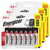 在飛比找ETMall東森購物網優惠-【Energizer 勁量】10倍電量MAX鹼性3號AA電池