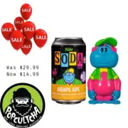 The Great Grape Ape Show - Grape Ape Blacklight SODA Vinyl in Collector Can