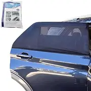 Uexplore-oz Car Window Shade - Car Rear Window Sunshade for Baby, Sunlight UV Mosquito Pest Dust Blocking Side Window Cover, Fit Most Vehicle Ute Truck SUV Sedan RV Pair (Size L (110cm × 53cm))