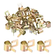 ID 5.7mm 7/32inch Fuel Line Hose Clips,Pipe Clamps,Spring Hose Clamp,30PCS