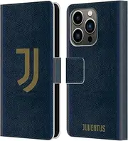 Head Case Designs Officially Licensed Juventus Football Club Third 2024/25 Kit Leather Book Wallet Case Cover Compatible with Apple iPhone 14 Pro