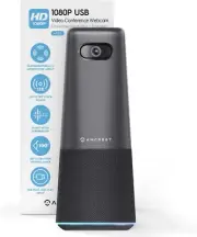 Amcrest ProHD 1080P USB Conference Camera w/ Microphone Speaker Plug & Play