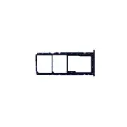SIM microSD Card Tray Dual for Samsung Galaxy A03 Core Black Replacement Part