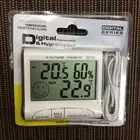Indoor Temperature And Humidity Meter, Clock, Thermometer, Frost Alarm-s