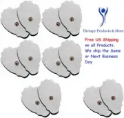 +BONUS!+ 72 Replacement Massage Pad Snap Electrodes for TENS Digital Massager