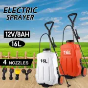 16L Electric Weeds Sprayer Battery Powered 2in1 Adjustable Backpack Spraying