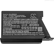 Backup Battery 2600mAh/3400mAh Battery ，Compatible for LG， VR5906-5940-5943,VR6340LV,VR66713LVM,VR6694TWR,VR7428SP,VR6570,VR6571LV(3400mAh)