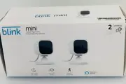 Blink Mini Indoor Plug-in Wired HD Wi-Fi Security Camera (2-Pack), NEW/SEALED