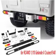 Rear Bumper For RC4WD 1/10 Gelande II Cruiser/FJ40 G2 Side Pedal Kit model car