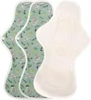 Hannahpad Organic Ultra Overnight Sanitary Cloth Pad, Ultra Overnight-Au