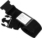 [Healvian] Adjustable Luggage Strap for Suitcase Versatile Travel Accessory for Securely Connecting Luggages Lightweight Portable Design Easy to Spot Your Baggage for Travel Needs
