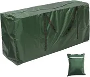Outdoor Cushion Storage Bag Outdoor Rectangular Protective Zippered Patio Seat Cushion Cover Storage Bag Waterproof (B: 122 x 39 x 55 cm / 48 x 15.3 x 21.6 inches) (116)