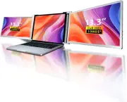 Portable Monitor for Laptop, 13.3” Full HD 1080P IPS Laptop Screen Extender with