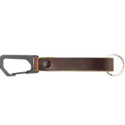 Keyton Leather Keychain, Quick Release Carabiner Clip Key Chain for Men and W...