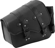 Alipis 1Pc Motorcycle Side Bag Durable PU Side Case with Water Bottle Holder for Quick Disassembly for Storage of Keys Phones Items Road Bikes and Mountain Bikes