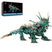JMBricklayer Dragon Toy Building Set for Adults 70174, Creative Green Mechani...