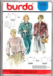 Uncut Burda Sewing Pattern # 4295 "Jacket & Vest" Sizes 14 - 24