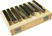 Hss Foam Tool Set-Hard & Ground-Turning,Threading,Parting 10 x 10 x 100mm Square