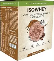 IsoWhey Optimum VLCD Espresso Shake + Collagen brown