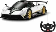 RASTAR 01027 Pagani Zonda R Radio Control Car 1:14 Scale, Black/White