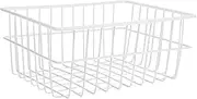 Alipis Freezer Storage Bins Iron Deep Freezer Organizers Storage Bins for Refrigerator